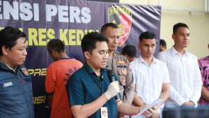 Polres Kediri Berhasil Amankan Dua Pria Tersangka Spesialis Curanmor