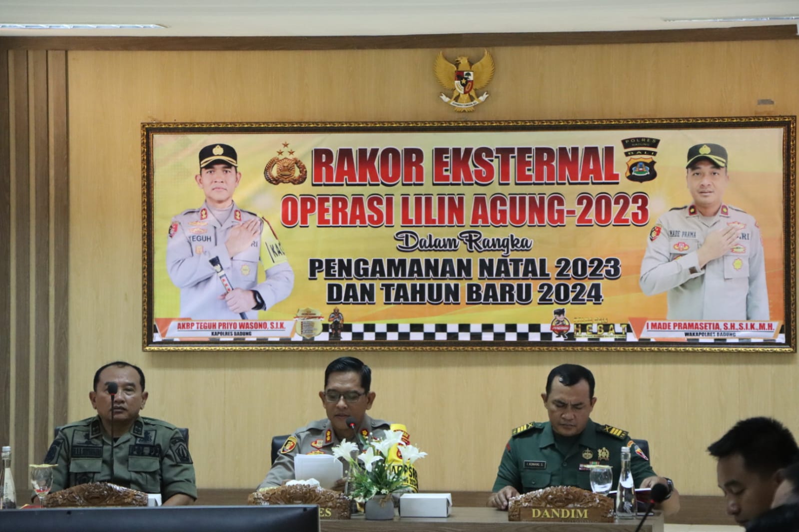 Pimpin Rakor Eksternal Ops Lilin Agung-2023