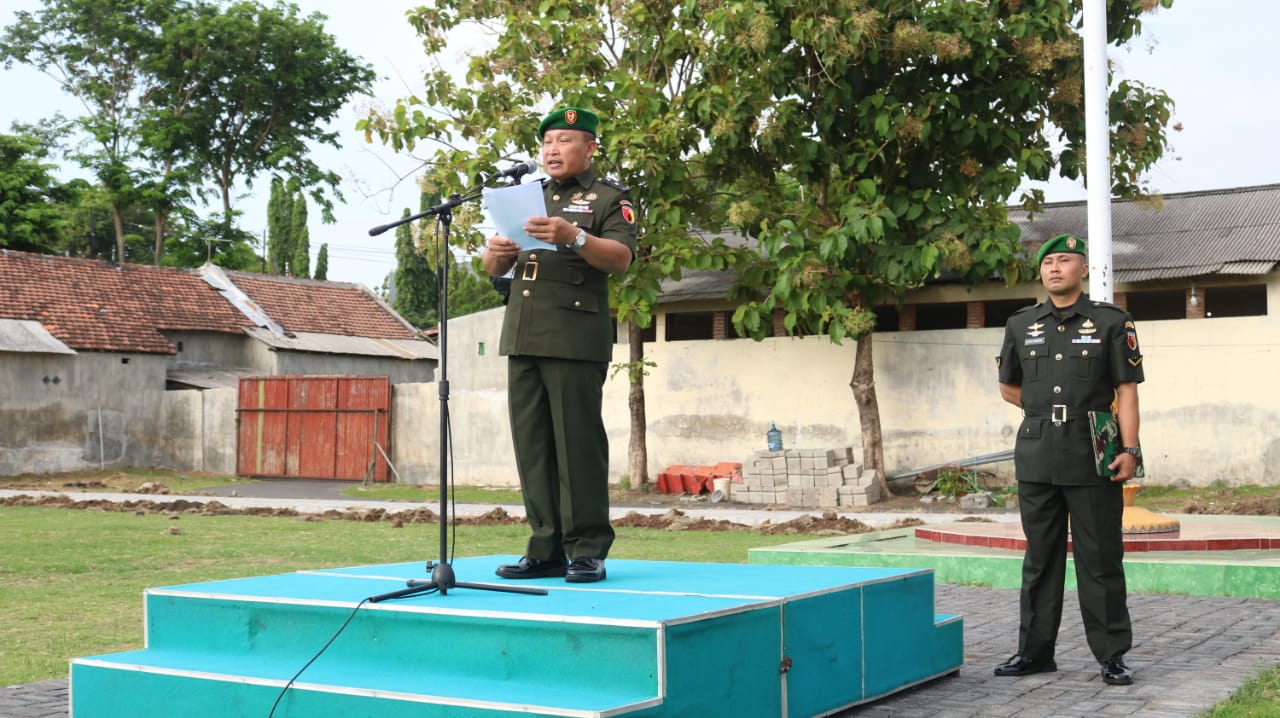 Detik-Detik Upacara Peringatan Hari Juang TNI AD Ke 78 Tahun 2023 Kodim 0820 Probolinggo