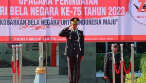 Polres Gresik Peringati Hari Bela Negara Ke-75