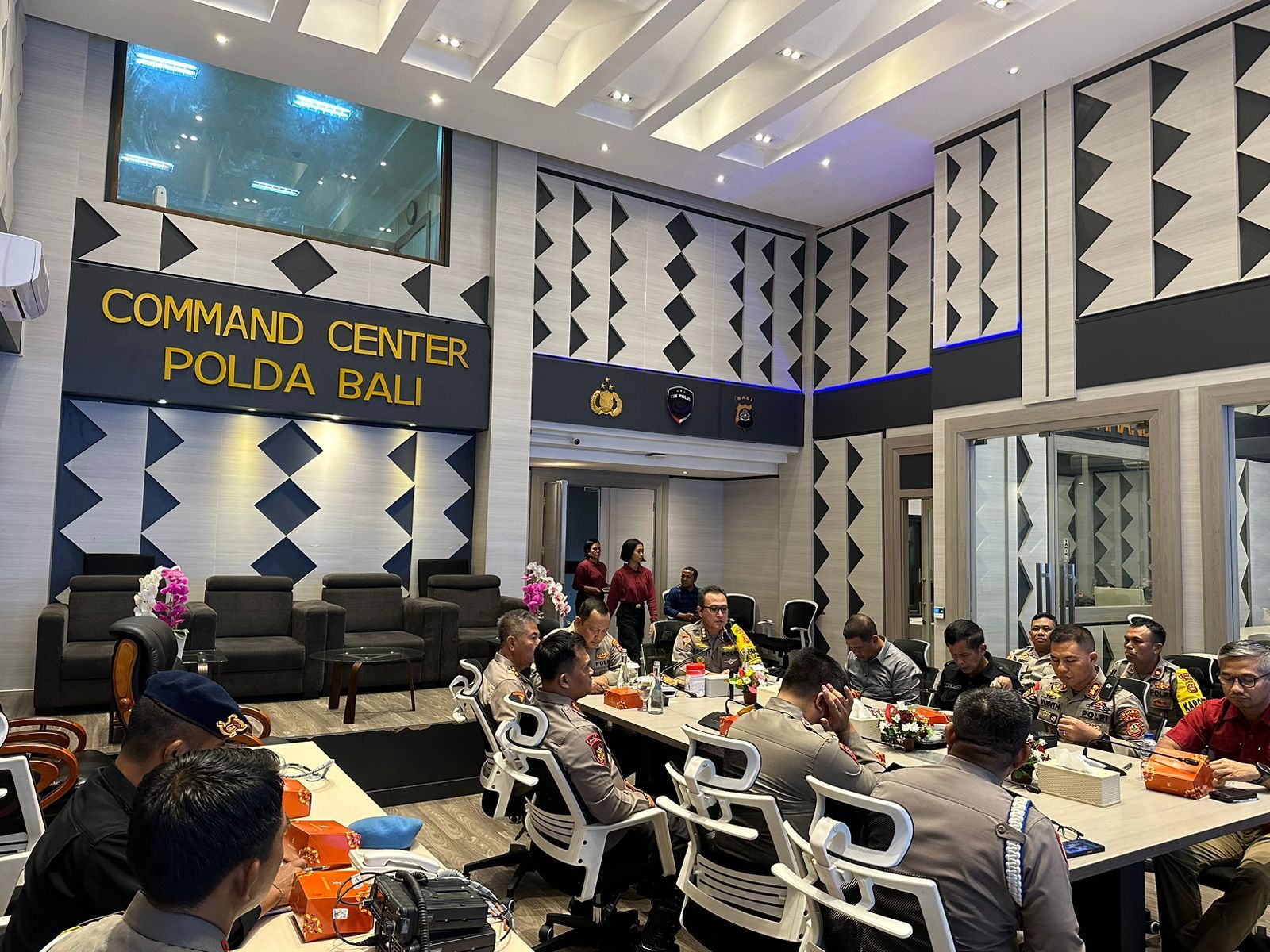 Ops Mantap Brata Agung 2023-2024, Polda Bali Terima Kunjungan Tim Suverpisi Mabes Polri