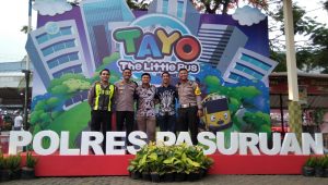 Kapolres Pasuruan AKBP Bayu Pratama Gubunagi dan kasat Lantas Tinjau Pos Terpadu dan Pos Pantau di Beberapa Titik