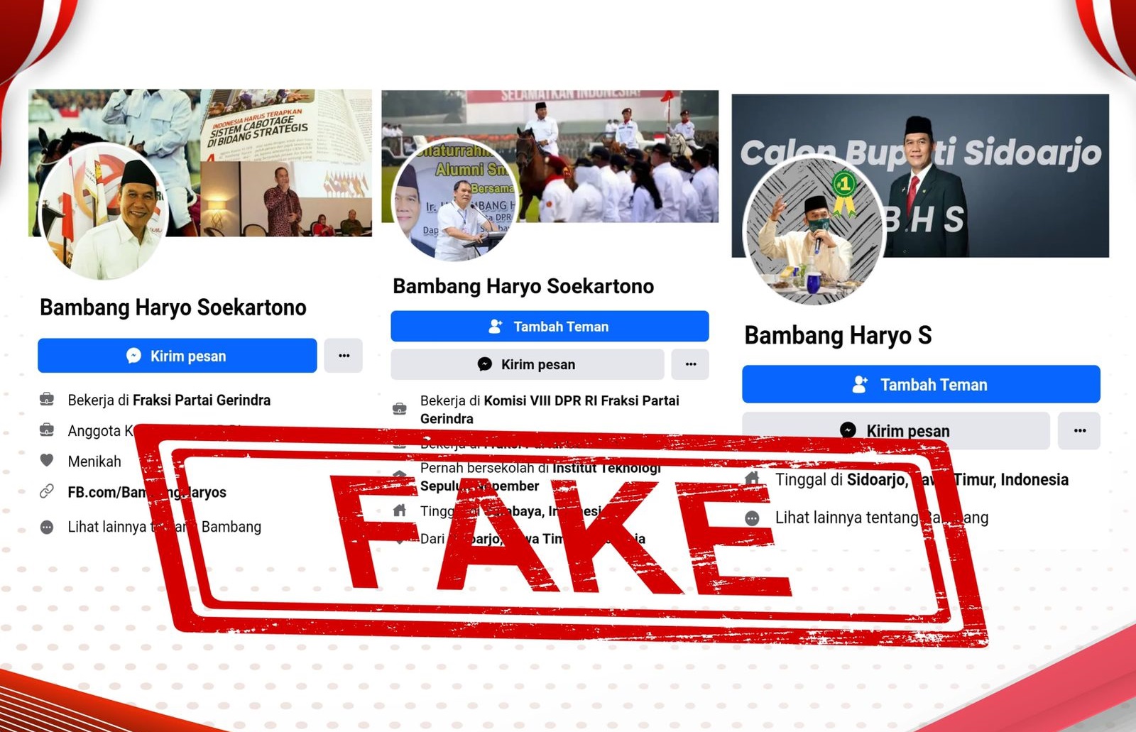Akun Palsu Mengaku Bambang Haryo Diproses Hukum
