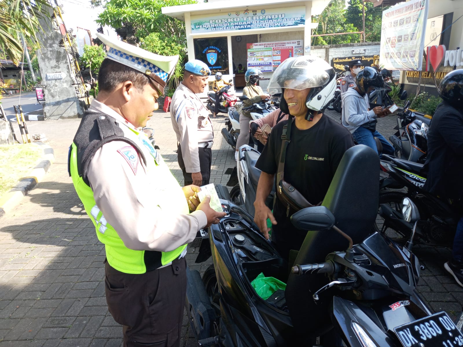 Cegah Curanmor Polsek Mengwi Gelar Hunting