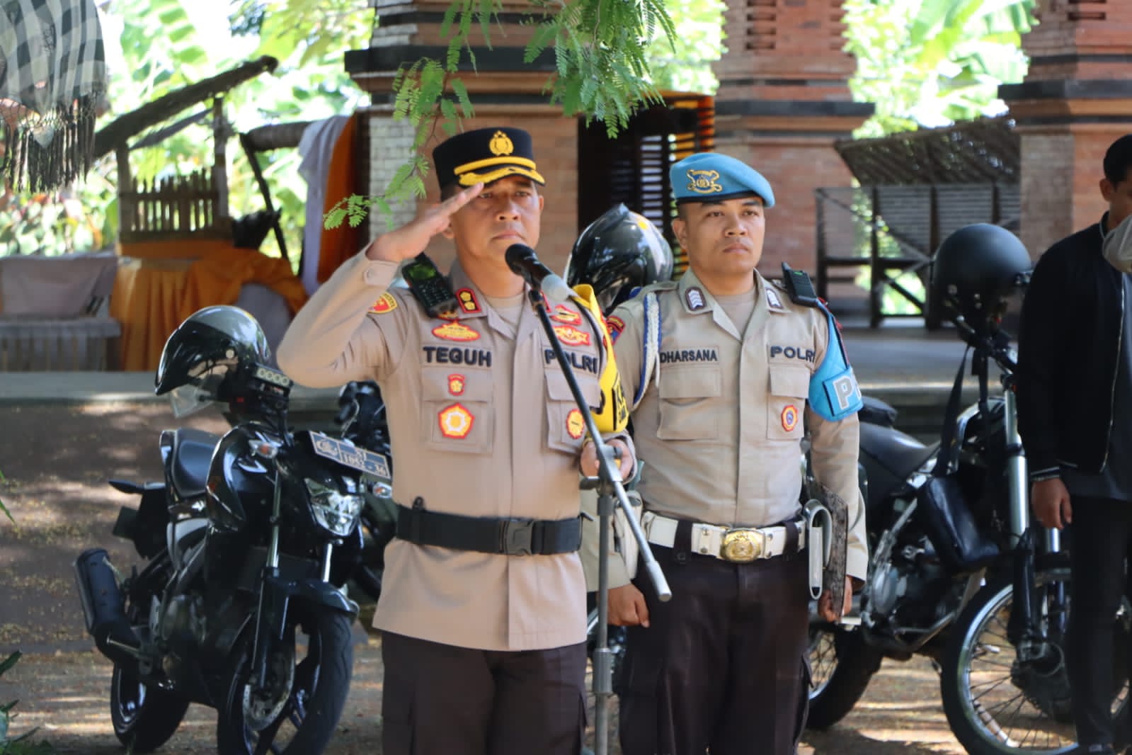 Ratusan Personel Polres Badung Laksanakan Pengamanan Kampanye