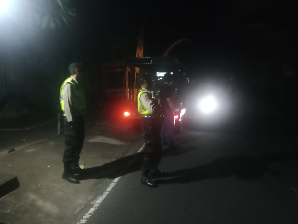 Tingkatkan Pengamanan, Polsek Mengwi Gencar Laksanakan Patroli Biru