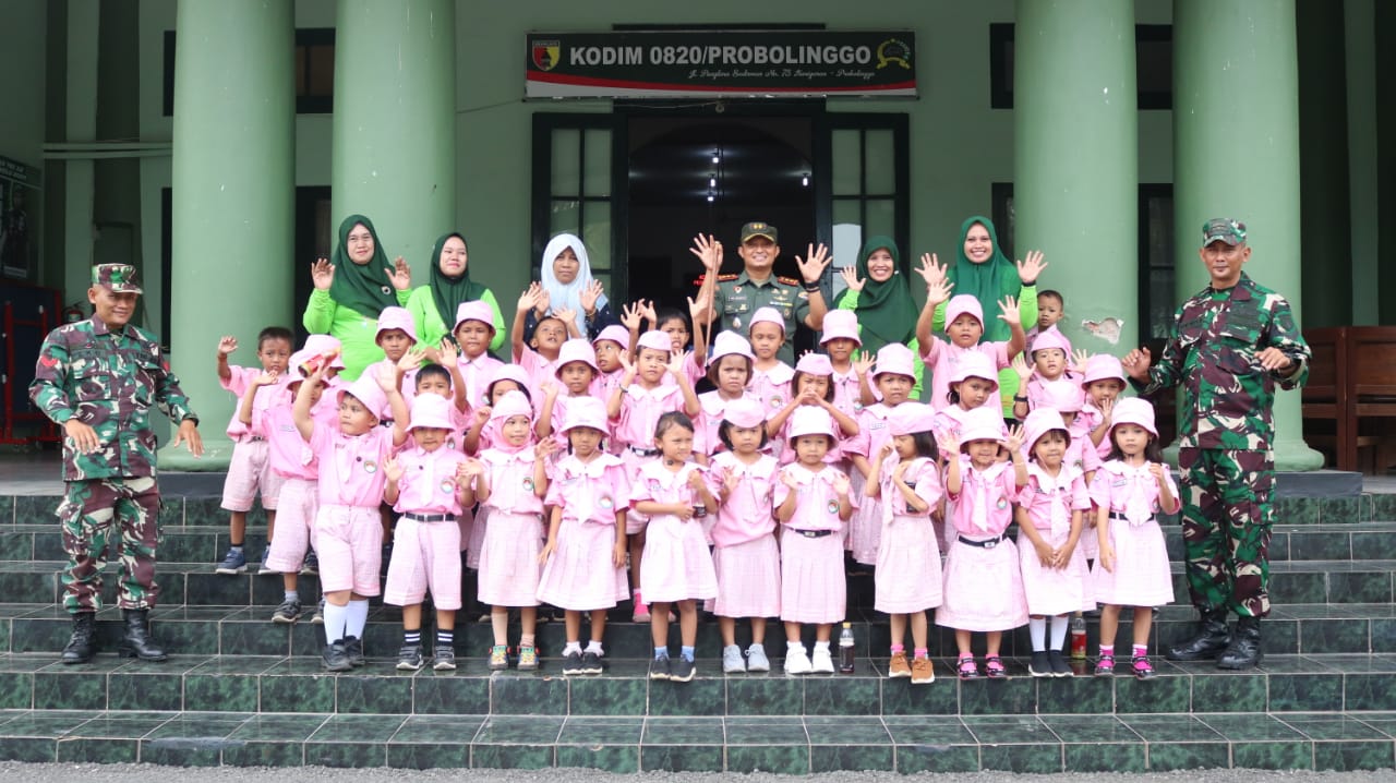 Letkol Arm Heri Budiasto: Kodim 0820 Sahabat anak anak