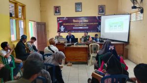 Koramil Krejengan Kawal Dan Amankan Bimtek KPPS Desa Binaan