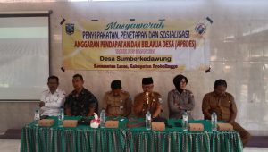 Musyawarah Kesepakatan Penetapan Dan Sosialisasi APBDes Desa Sumberkedawung