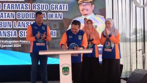 Pj Bupati Pasuruan Resmikan Gedung Instalasi Farmasi Dan Launching Inovasi Sister Peri Si-Plus RSUD Grati