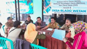 Koramil Banyuanyar Monev Hasil Pembangunan