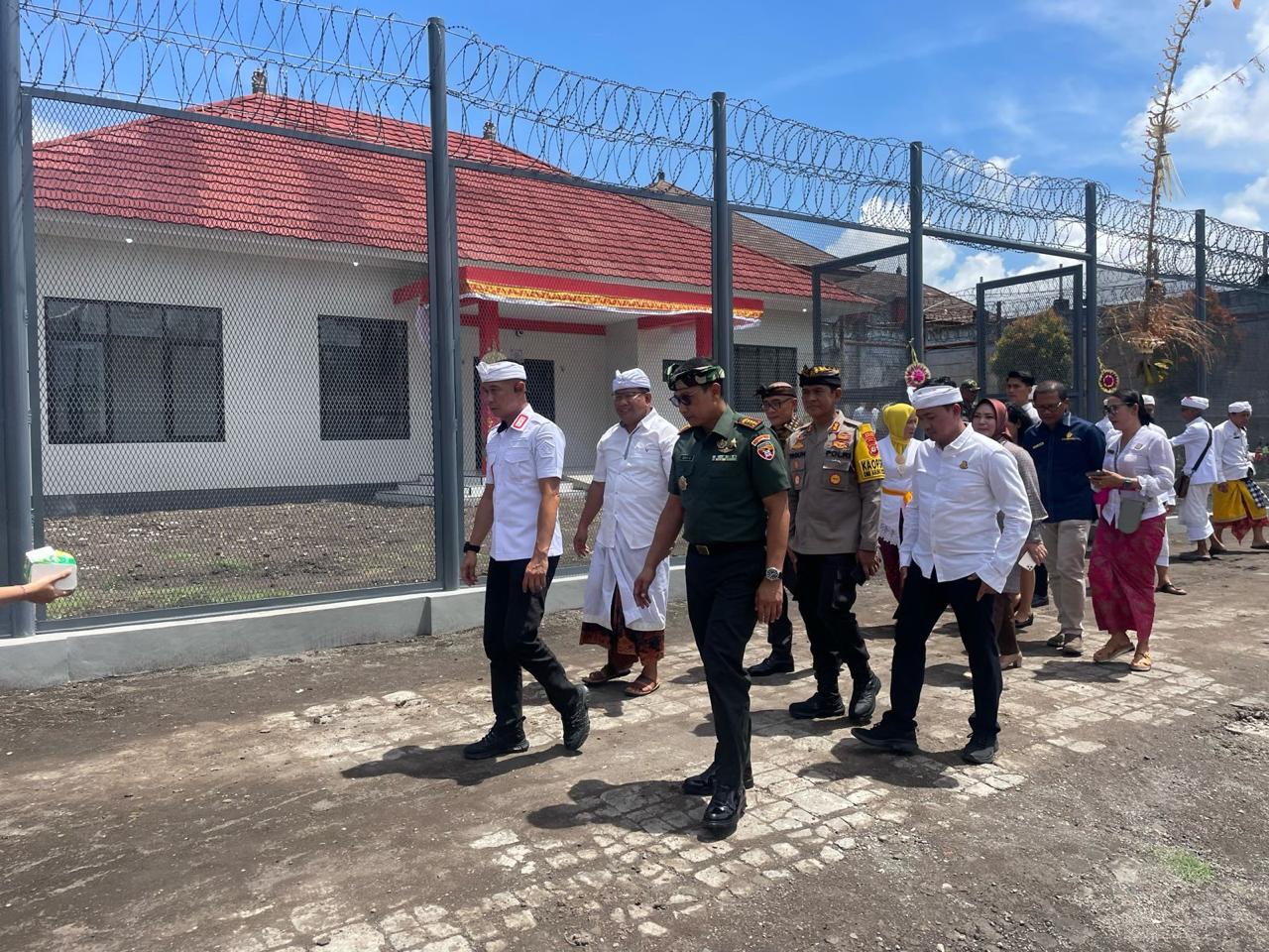 Kapolres AKBP Teguh Priyo Wasono Hadiri Pemelaspasan Gedung Lapas Kerobokan