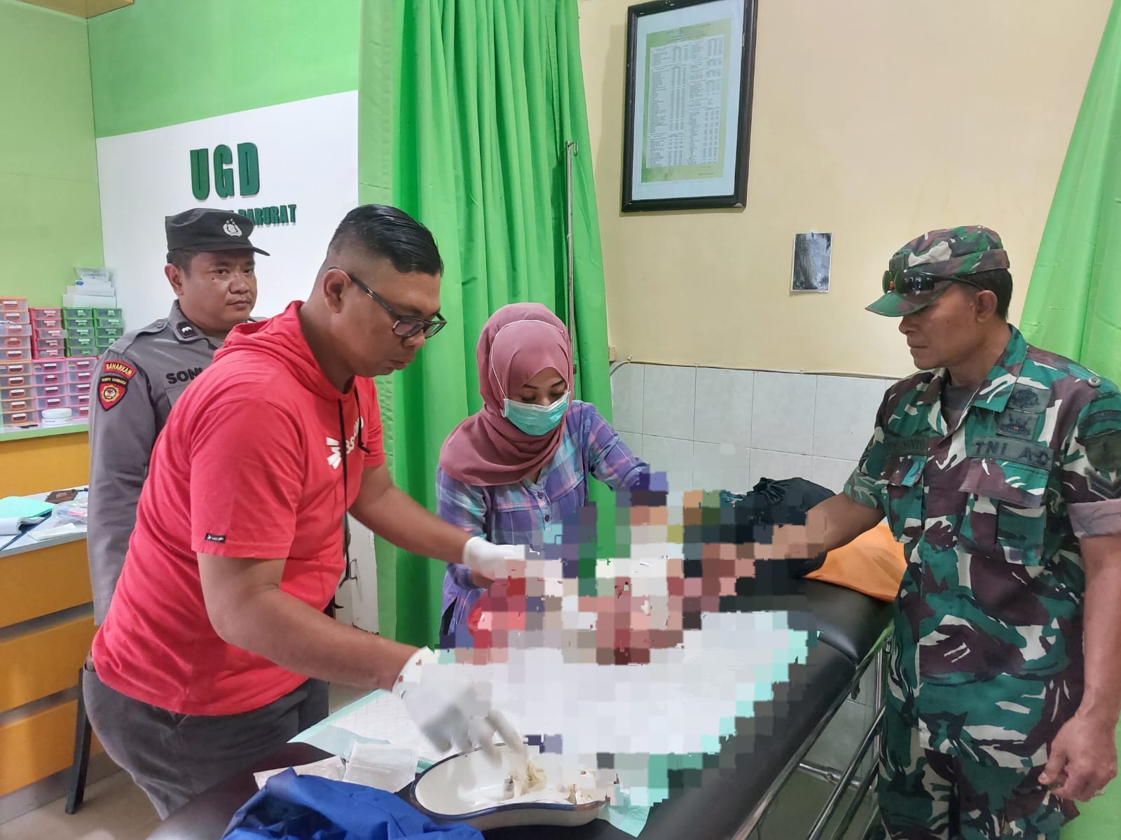 Diduga Hubungan Gelap, Bayi Perempuan di Buang di Lahan Gereja