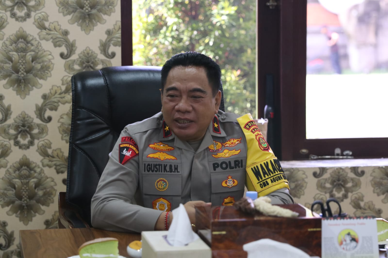 Polda Bali Terima Kunjungan Tim Pamatwil OMB dan Asistensi SOPS Polri