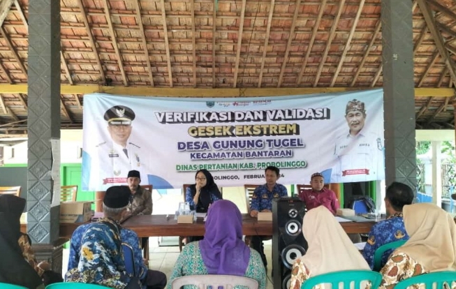 Gesek Ekstrem, Diperta Lakukan Pendampingan Verval Data P3KE Desa Gunung Tugel