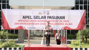 Polres Gresik Gelar Operasi Keselamatan Semeru 2024 dan Pencanangan Aksi Keselamatan Jalan