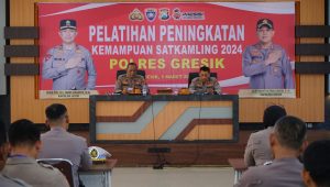 Polres Gresik Menggelar Pelatihan Peningkatan Kemampuan Bagi Masyarakat