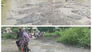 Pemkab Bangkalan dan Kepala Desa, Seakan Tidak Tau Menau Terkait Jalan Yang Rusak Parah di Jalan Arok