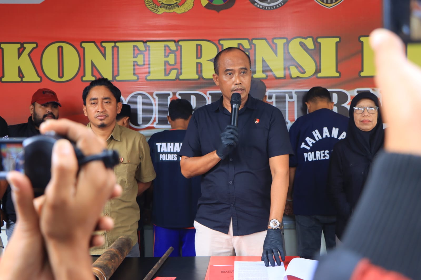 Polres Tuban Amankan Oknum Scurity PT. Pertamina Diduga Curi Pipa di Tempat Kerjanya