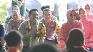 Taburkan Kebaikan di Bulan Suci Ramadhan Polres Madiun dan Bhayangkari Gelar Baksos