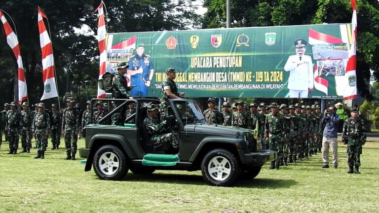 Danpusenif Resmi Menutup TMMD Ke – 119 Kodim 0819/Pasuruan