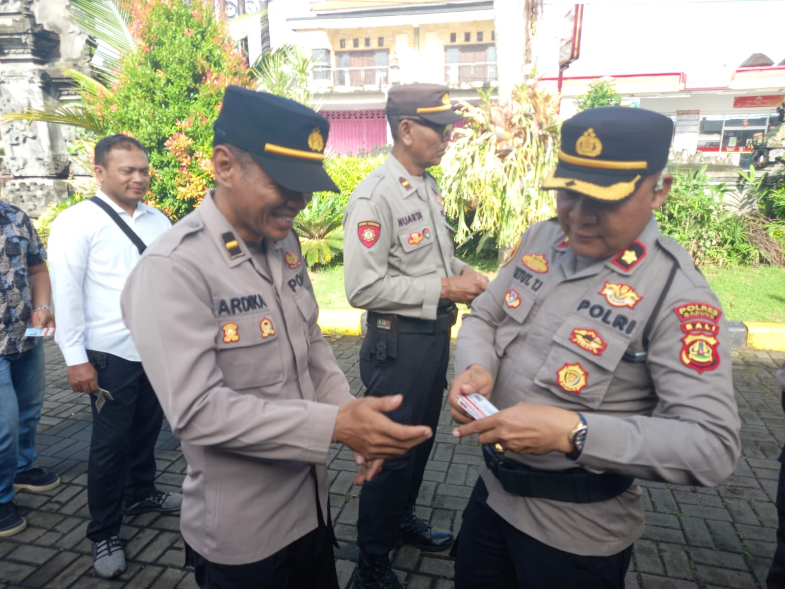 Lakukan Pengawasan Personil Polsek Mengwi Laksanakan Gaktibplin