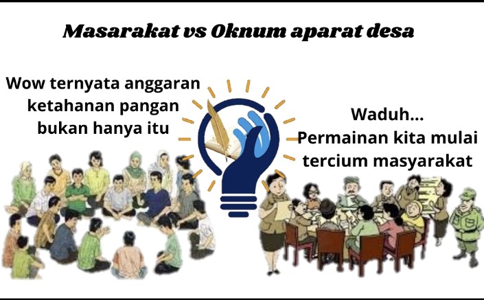 Oknum BPD Desa Kerpangan Diduga Memperlancar Aksi Dugaan Korupsi Manipulasi Penggunaan Anggaran Dana Desa Kerpangan
