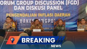 Dandim 0820/Probolinggo Letkol Arm Heri Budiasto Bersama Jajaran Forkopimda Kabupaten Probolinggo ikuti forum group discussion Dan Diskusi Panel Pengendalian Inflasi Daerah