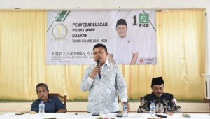 Tingkatkan Wawasan Masyarakat, Asep Suherman Laksanakan Penyebarluasan Perda di Cipanas, Cianjur