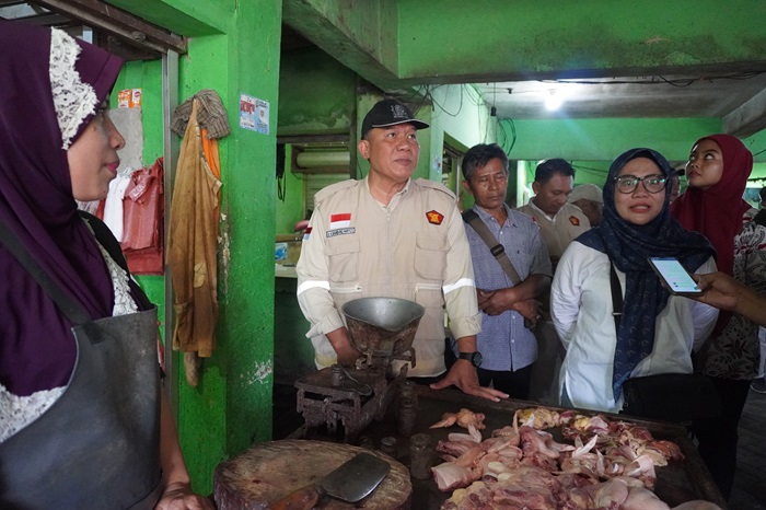 Bambang Haryo Turun ke Pasar Wadung Asri Sidoarjo, Mau Maju Pilkada?
