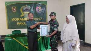 Koramil Pakuniran Gelar Halal Bihalal Dan Lepas Kenang Anggota Yang Memasuki Masa Persiapan Pensiun