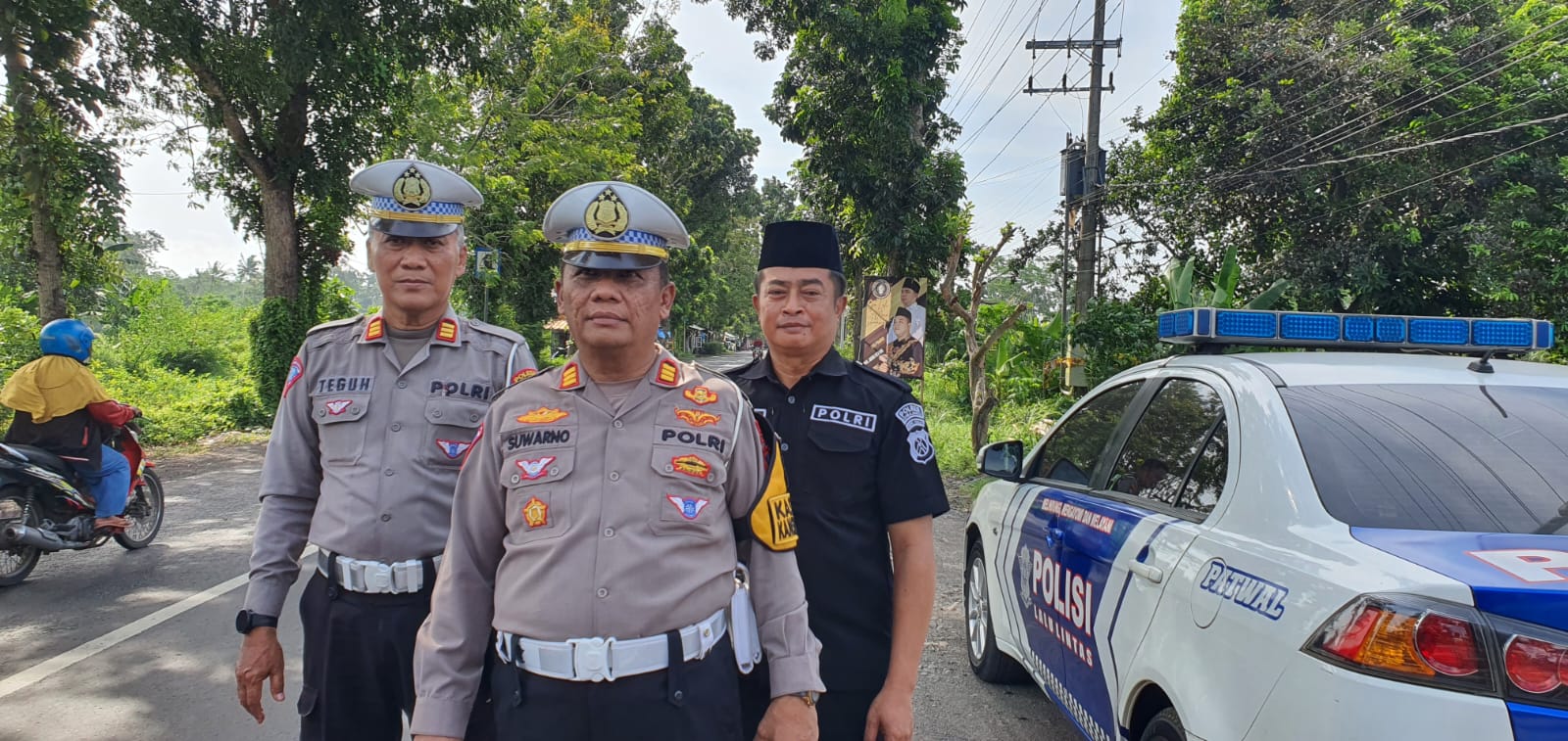 Patroli Hunting, Satlantas Polres Lumajang Tindak Truk Yang Melanggar