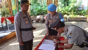 Kapolres Pasuruan Kota Pimpin Sertijab Pejabat Utama Polres Pasuruan Kota