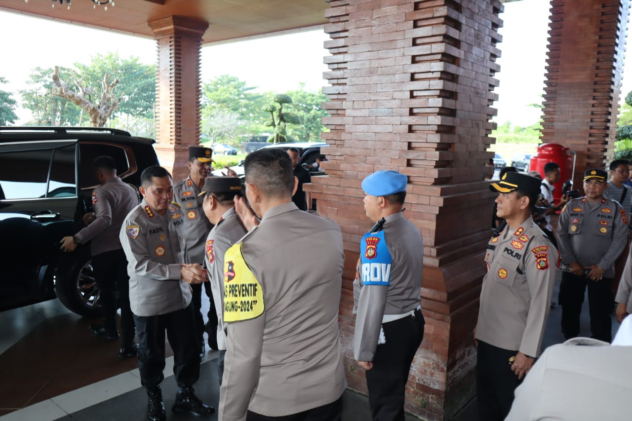 Kapolres Badung AKBP Teguh Priyo Wasono Hadiri Latpra Ops Puri Agung 2024