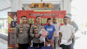 Polsek Bubutan Amankan Tersangka Curanmor Beraksi 20 TKP di Surabaya
