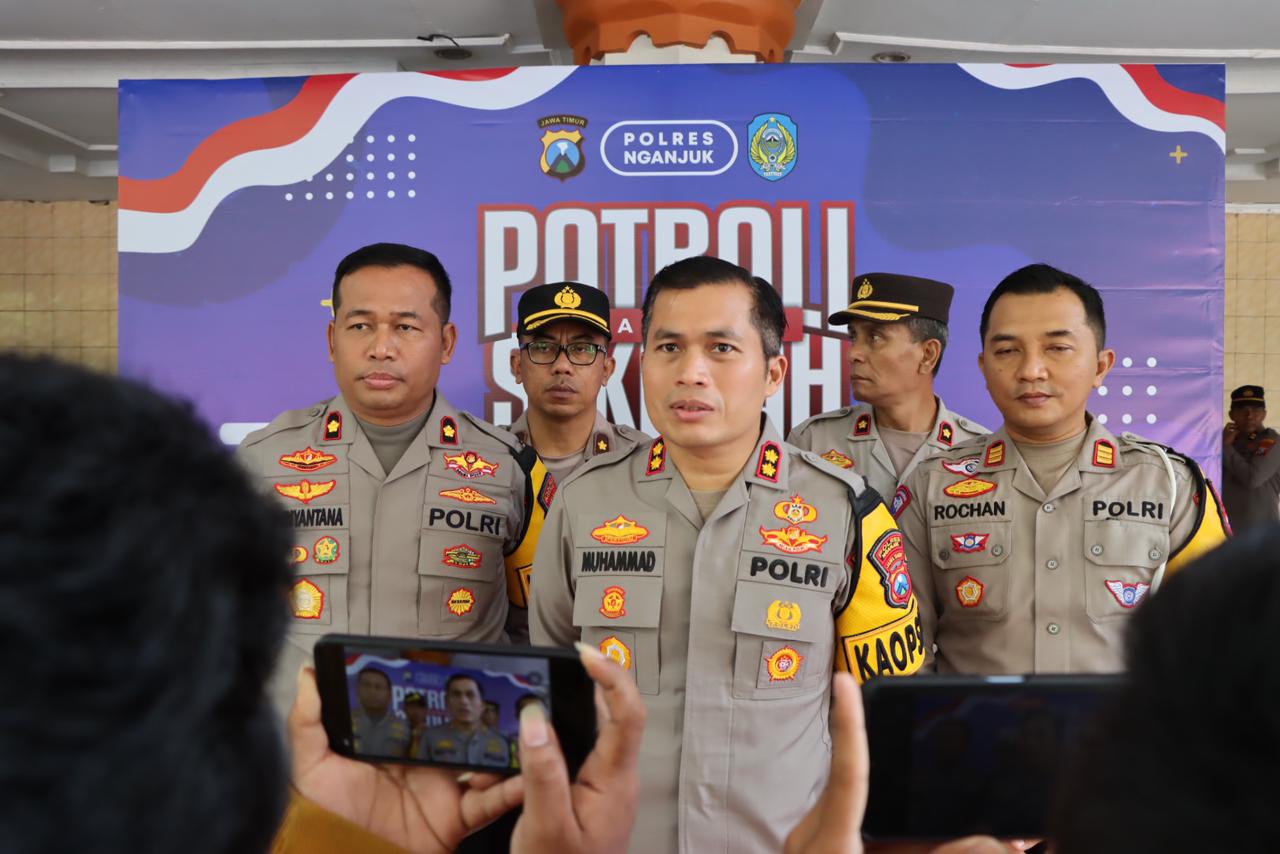 Polres Nganjuk Berhasil Amankan Tersangka Kurir Narkoba, Ribuan Pil Koplo dan Sabu Disita