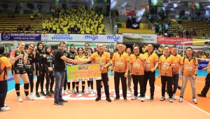 Popsivo Polwan Raih Kemenangan atas Jakarta PLN Elektrik di Gresik