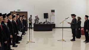 72 Panwasca Telah Resmi Dilantik Oleh Bawaslu Kabupaten Pasuruan