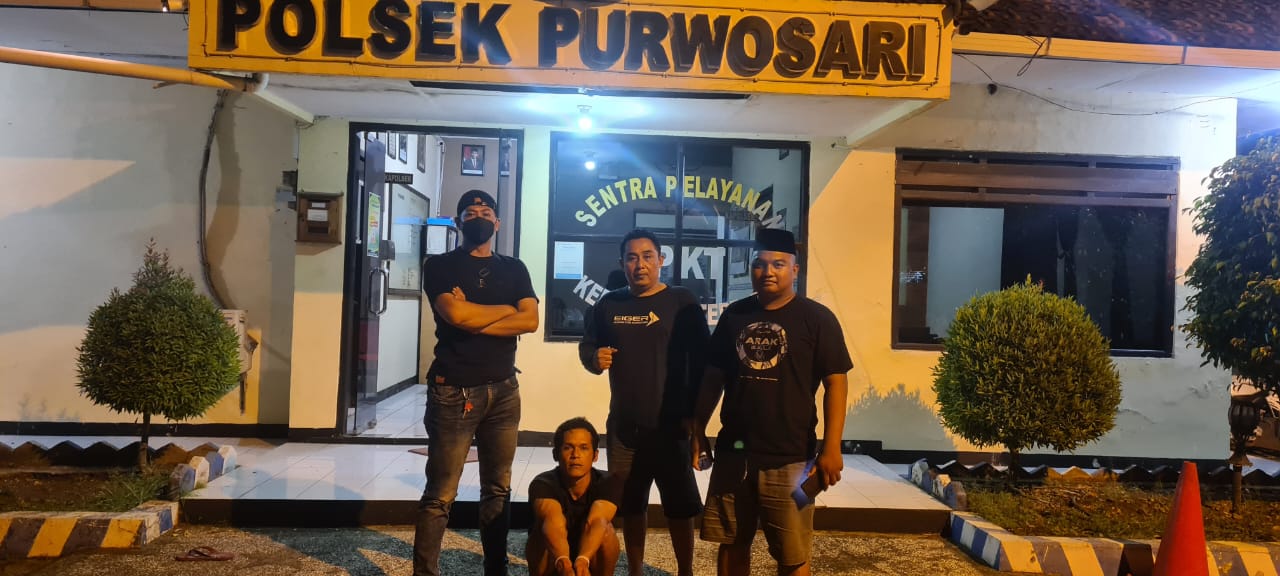 Ciptakan Kamtibmas, Polsek Purwosari Tangkap Maling Motor di Sengonagung
