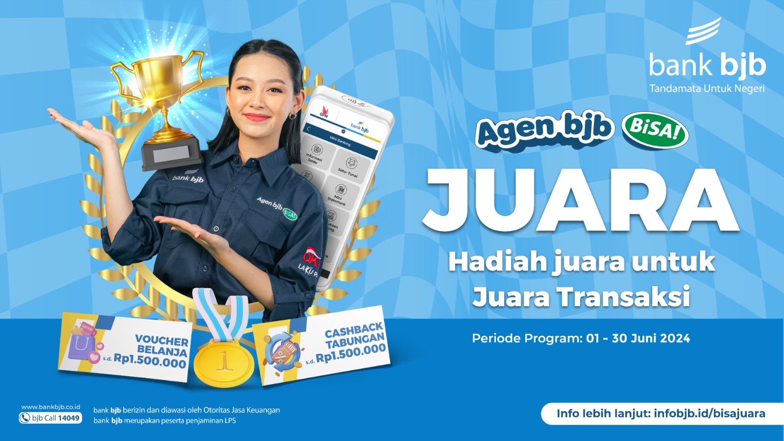bank bjb Perkenalkan Program Baru “Agen bjb BiSA! JUARA” untuk Dorong Transaksi Digital