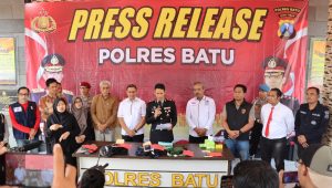 Polisi Amankan 5 Terduga Pelaku Pengeroyokan Terhadap Anak di Kota Batu