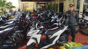 Polisi Amankan 67 Motor Tidak Sesuai Spektek Diduga Untuk Balap Liar di Surabaya