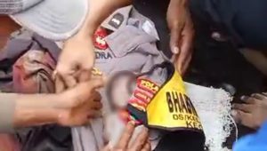 Mayat Bayi Tersangkut Ranting di Sungai Mujur