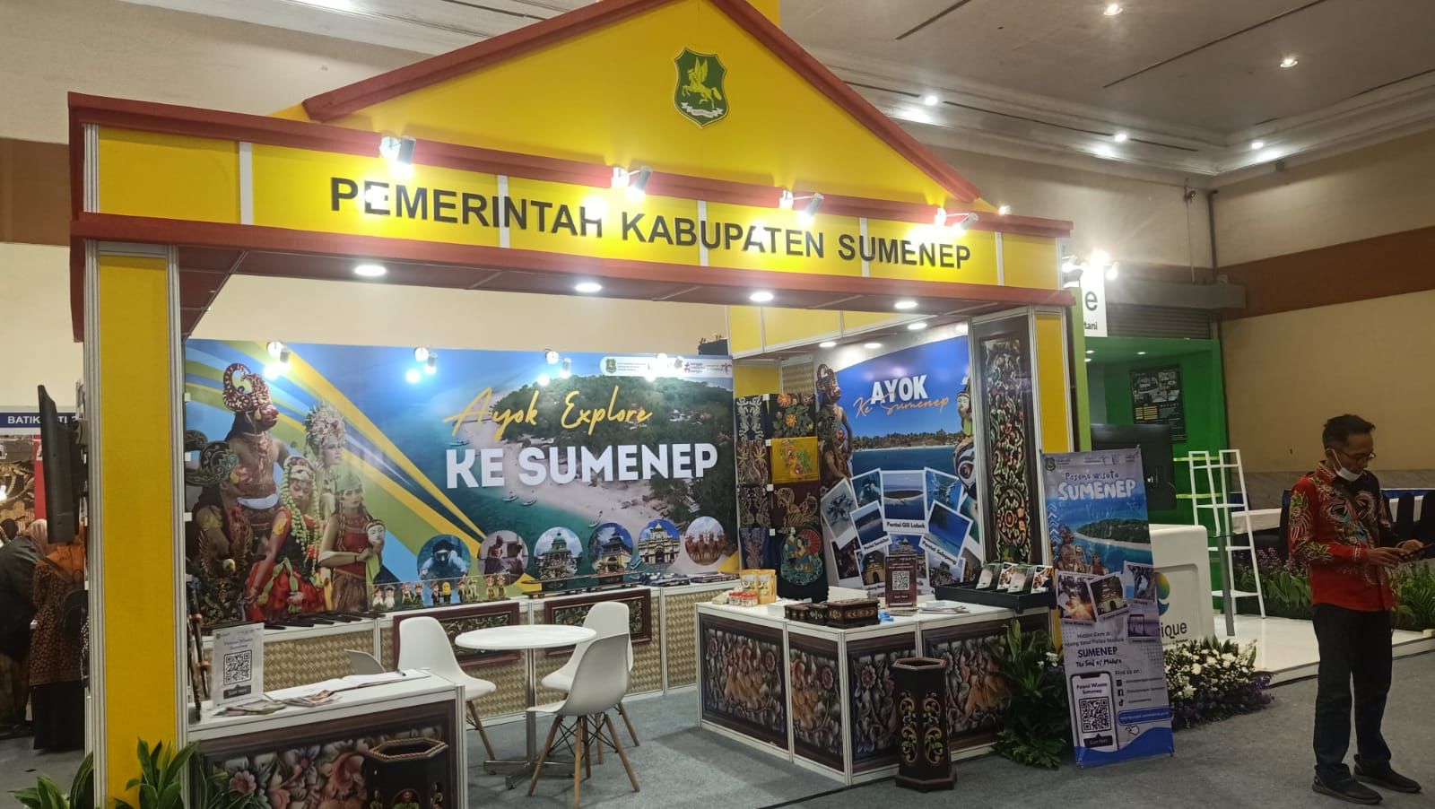 Batik Catra Karya Warga Binaan Rutan Sumenep Dipamerkan di Gebyar Wisata Nusantara Expo 2024