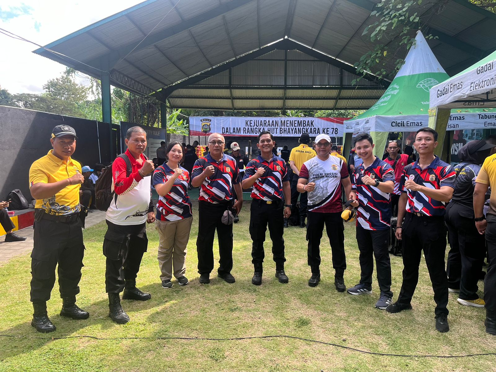 Polres Badung Raih Hasil Terbaik Dalam Lomba Menembak Hari Bhayangkara Ke-78