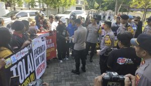 Aksi Solidaritas Wartawan Probolinggo Raya Menolak RUU PERS