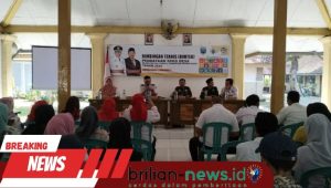 Bimbingan Teknis SDGS Desa DI Pendopo Kecamatan Tongas Kabupaten Probolinggo