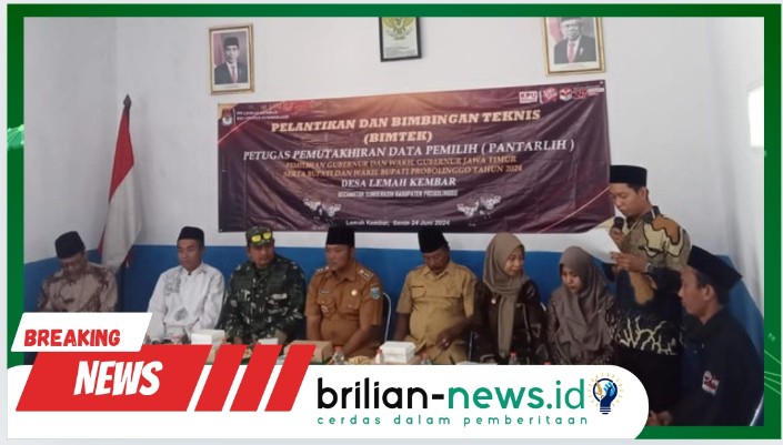Koramil Jajaran Kodim 0820/Probolinggo Hadiri Pelantikan Pantarlih