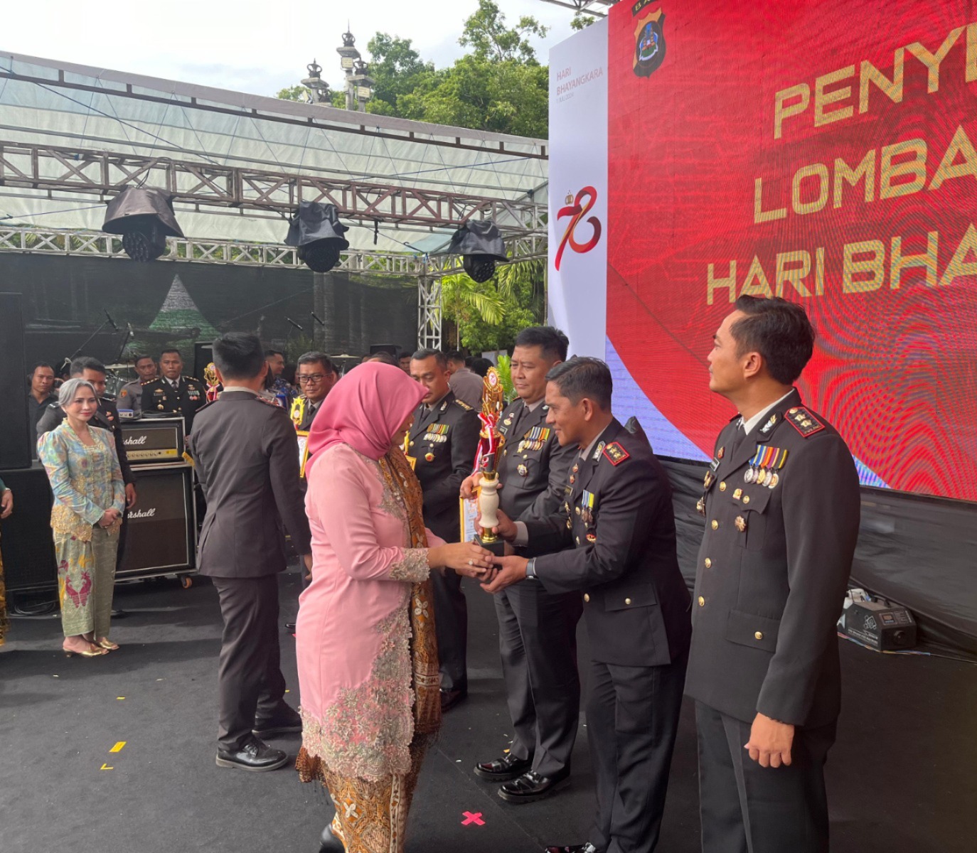 Meriahkan HUT Bhayangkara ke – 78 Polres Badung Sabet Beberapa Piala