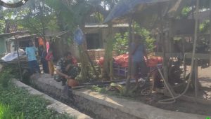 Koramil Maron Melakukan Pendampingan Dalam Program Pompanisasi Dan Pipanisasi